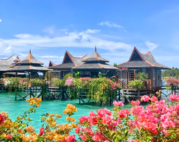 DAY 1 台北→亞庇國際機場→斗湖機場→仙本那