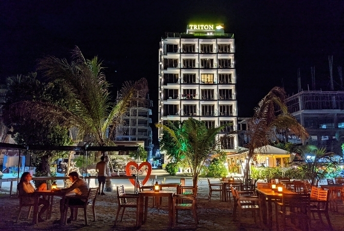 台北→吉隆坡→馬爾地夫→馬富士島→酒店check in